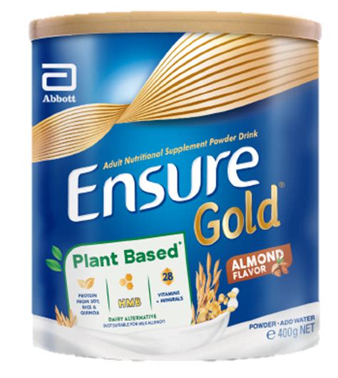 Ensure Gold HMB Plant Based Almond 400g For Adult Nutrition Lazada PH