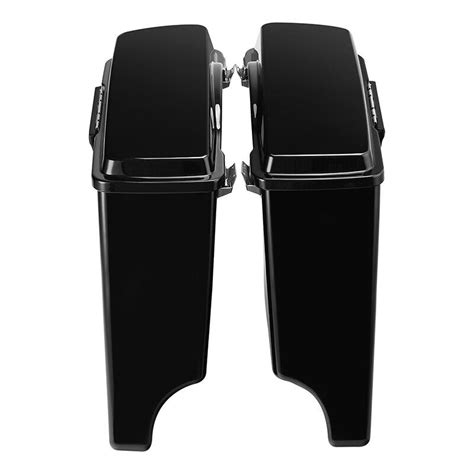 Black 5 Stretched Saddlebags Conversion Bracket Fits For Harley