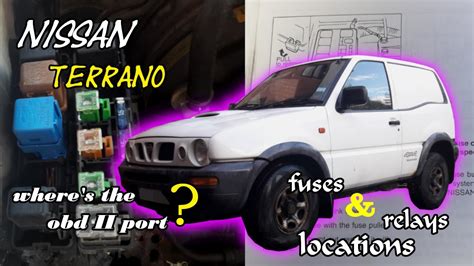 Nissan Terrano Ii Where S The Obd And Fuse Relay Locations Youtube