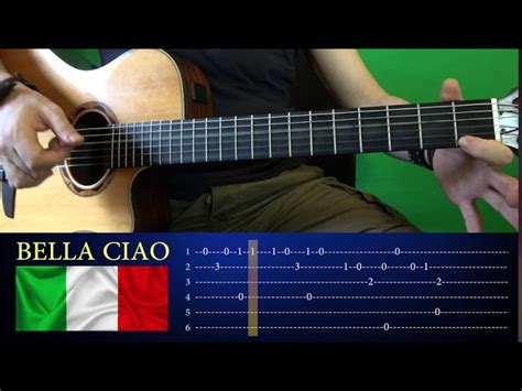 PUNTEO ULTRA FÁCIL en GUITARRA Como tocar BELLA CIAO Acordes Chordify