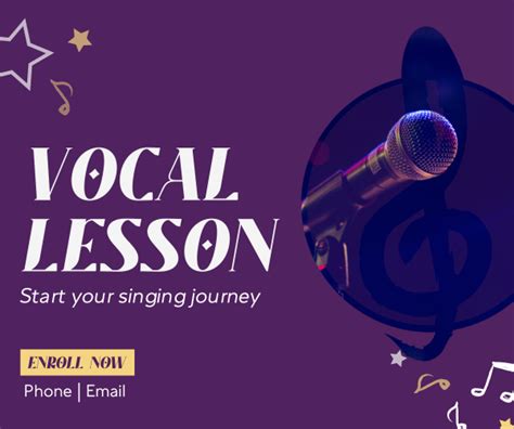 Your Vocal Coach Facebook Post Brandcrowd Facebook Post Maker