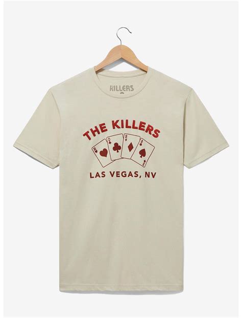 The Killers Playing Cards T Shirt Boxlunch Exclusive Boxlunch