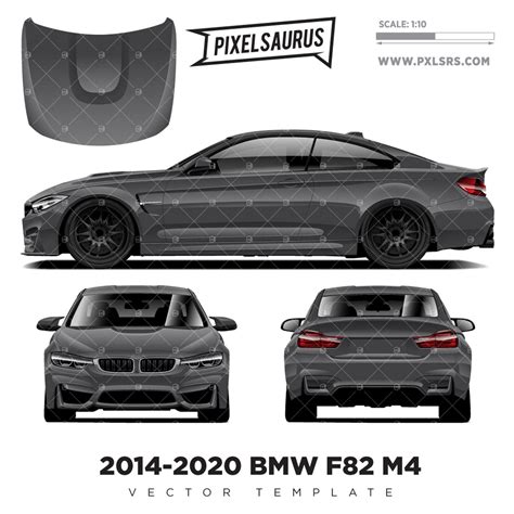 Bmw E36 M3 Coupe Vector Template