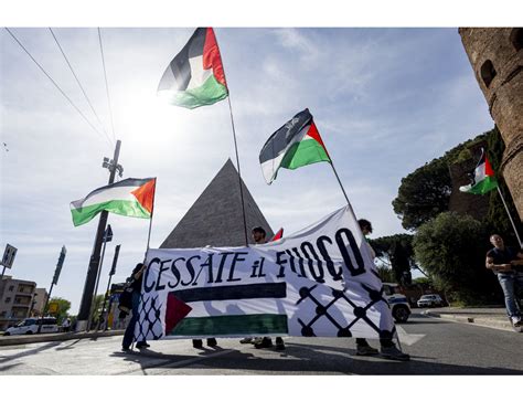 Stop Al Genocidio Corteo Per La Palestina A Roma EspansioneTv