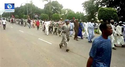 Again Shiite Protesters Clash With Police In Abuja Channels Television