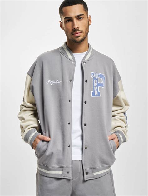 Pegador Herren College Jacke Tyne Varsity In Grau