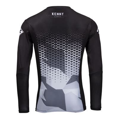 Maillot Cross Kenny Track Raw Rouge Quipement Cross Sur La