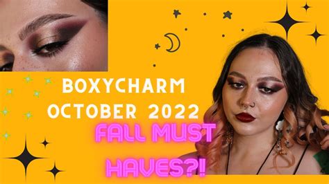 Boxy Charm October 2022 YouTube