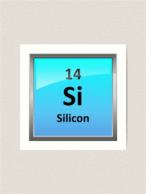 Silicon Periodic Table Square - Periodic Table Timeline