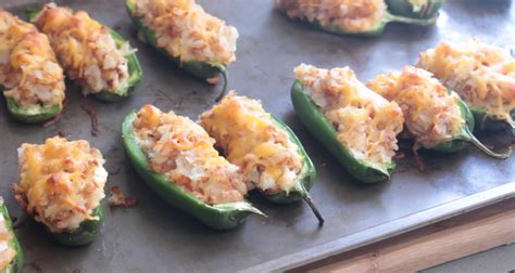 How To Make Tater Tot Stuffed Jalapeño Poppers