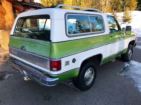 Gmc Jimmy Chevy Blazer X Full Convertible