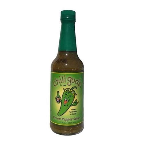 Chili Gods Green Pepper Sauce Golden Gait Mercantile