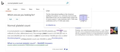 Bing 'intelligent search' capabilities continue to expand, include facts from multiple sources