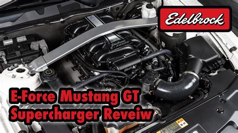 Edelbrock Mustang Supercharger Review Youtube