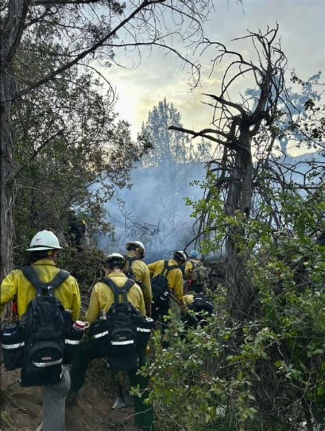 Suppression Efforts Still Underway To Contain Spring Creek Fire Now At