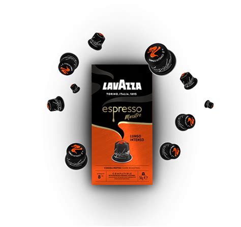 Espresso Maestro Lungo Intenso Capsules Lavazza Compatible With