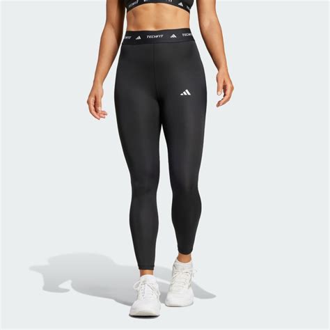 Adidas Techfit 7 8 Leggings Black Adidas Uk