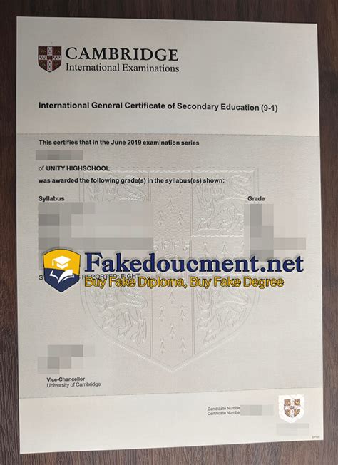 Cambridge International General Certificate Of Secondary Education