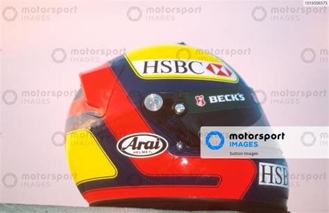 Luciano Burti Bra Helmet Formula One World Championship