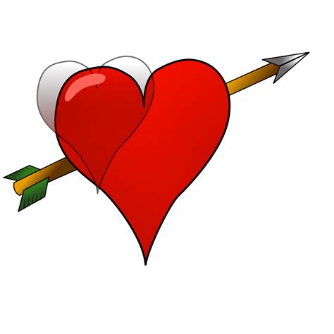 Heart-arrow PNG, SVG Clip art for Web - Download Clip Art, PNG Icon Arts