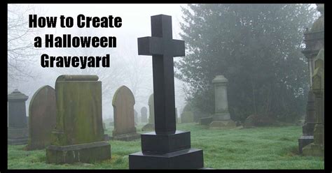 Outdoor Halloween Graveyard Decorations