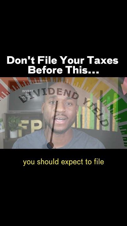 Dont File Your Taxes Before This Youtube