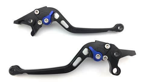 Black Blue Long CNC Brake Clutch AVDB Levers Pair BUELL S2 THUNDERBOLT