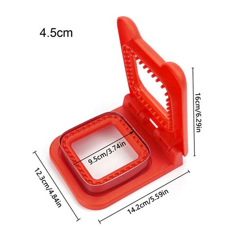 Sandwich Cutter And Sealer Flip Sandwich Cutting Tool For Kids Bread