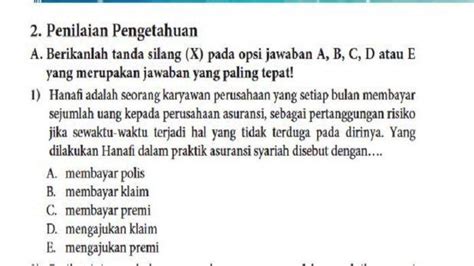 Soal Kunci Jawaban Pai Kelas Sma Halaman Kurikulum