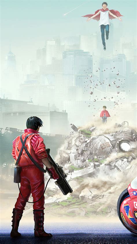 Anime, Akira, Motorcycle, Shotaro Kaneda, 4K, #273 Wallpaper