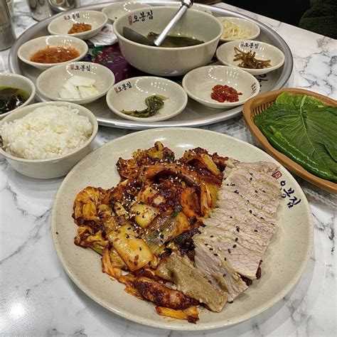 익산 모현동맛집 ‘오봉집 불맛나는 매콤 낙지보쌈 𖤐 네이버 블로그