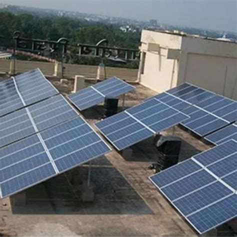 Off Grid Commercial Solar Power Plant Systems Capacity 10 Kw At Best Price In New Delhi