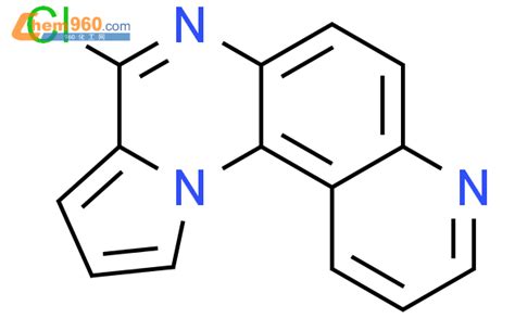 190136 06 2 Pyrido 2 3 h pyrrolo 1 2 a quinoxaline 8 chloro CAS号