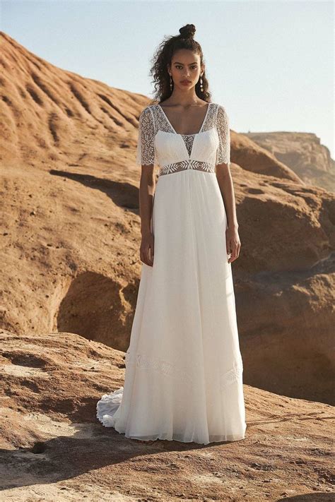 Boho Vintage Brautkleid Rembo Styling Wedding Dresses Chic Wedding