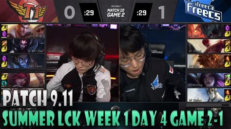 AFS Vs SKT Game 2 W1D4 S9 LCK 2019 Summer Afreeca Freecs Vs SK