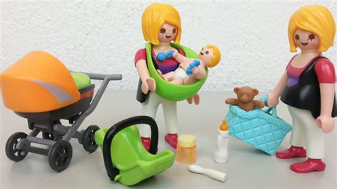 Schwangere Und Mama Mit Baby Playmobil Set Auspacken Seratus Youtube