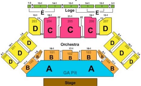 Toyota Oakdale Theatre Seating Chart Maps Wallingford Otosection