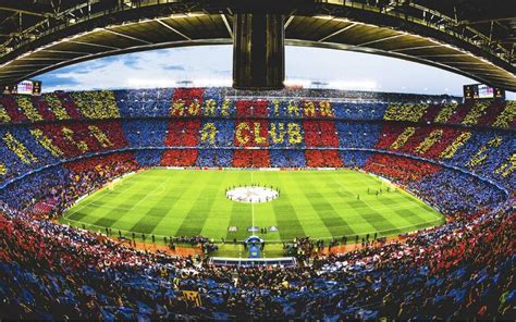 Vidéo Le tifo du Camp Nou lors de FC Barcelone Juventus de Turin