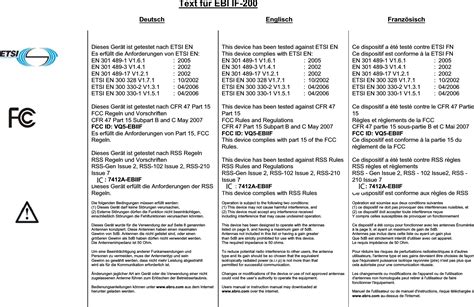 Xylem Analytics Germany Ebiif Data Logger Interface User Manual