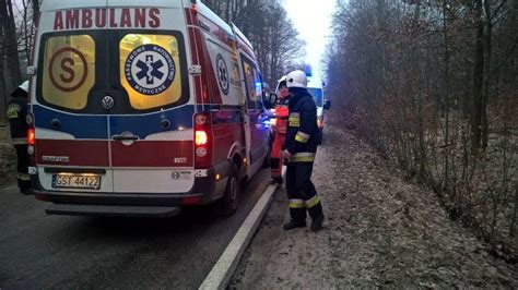 Wypadek w Czarnocinie Do szpitala trafiły cztery osoby