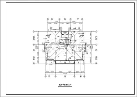 多层欧式风格别墅住宅建筑施工cad图纸，含大样图住宅小区土木在线