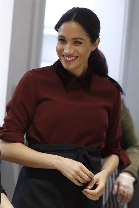 Meghan Markle - Visits the Hubb Community Kitchen in London 11/21/2018