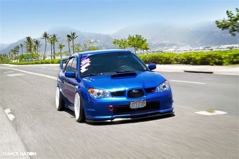 SUBARU GDB HAWK EYE MY06 WRX STI STYLE FRONT LIP JSAI AERO JSAI AERO