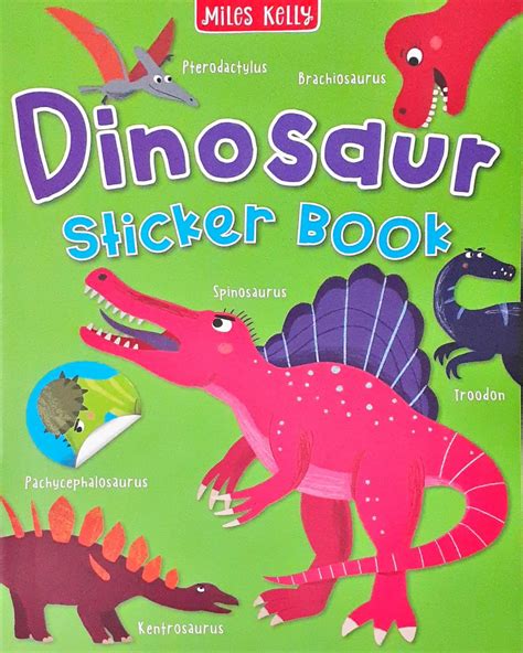 Dinosaur Sticker Book ( Scribblers Fun Activity) 5