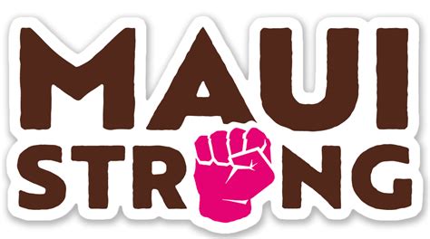 Be Maui Strong – Stacey Leong Design