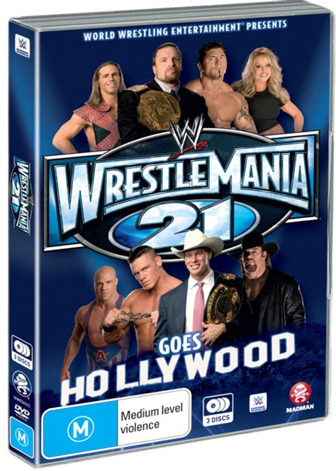 Wwe Wrestlemania 21 Dvd Madman Entertainment