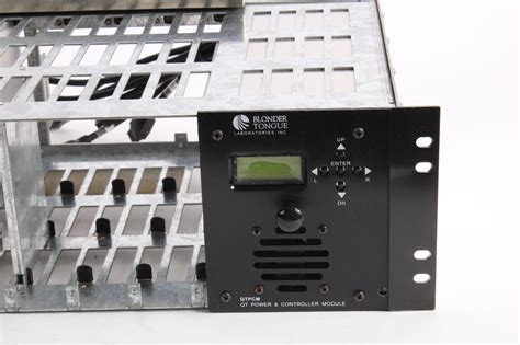 Blonder Tongue Rack Chassis Qtrc Qtpcm Qt Controller 4x Qtm Hd Qam Ntc Tech