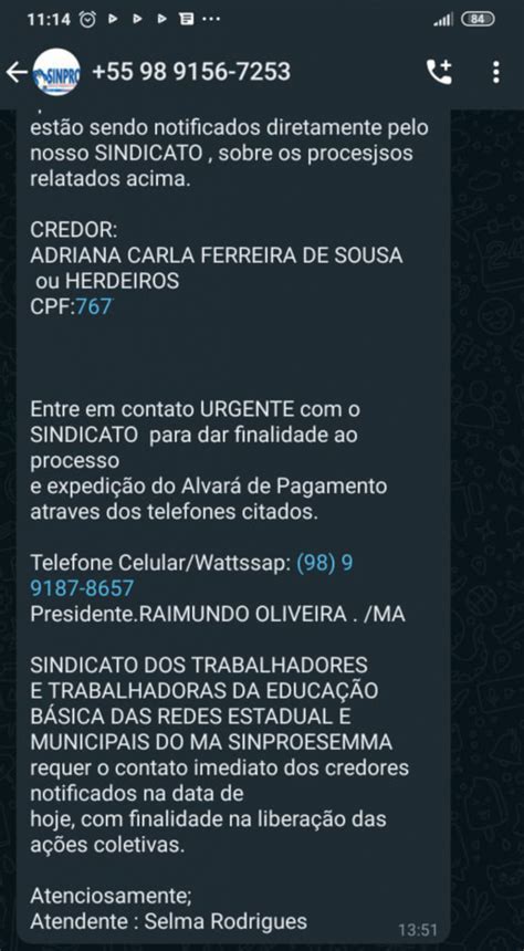 Golpistas Voltam A Atacar E Criam Novo Perfil Falso Imagem Do