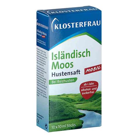 KLOSTERFRAU Isländisch Moos MOBIL Hustensaft 100 ml