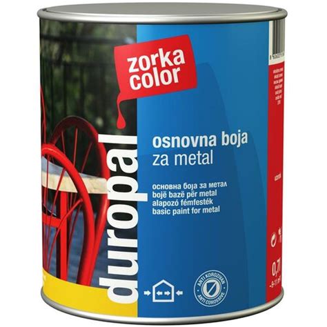 Zorka Osnovna Boja Za Metal 0 75l Siva EPonuda